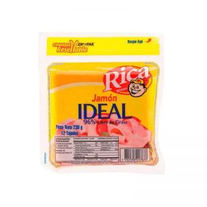 Jamón ideal rica 230gr